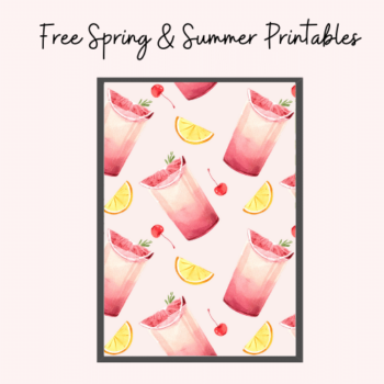 12 Free Wall Art Printables For Summer Decor | Committed To Myself