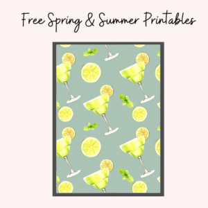 12 Free Wall Art Printables For Summer Decor | Committed To Myself