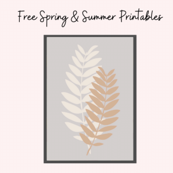 12 Free Wall Art Printables For Summer Decor | Committed To Myself